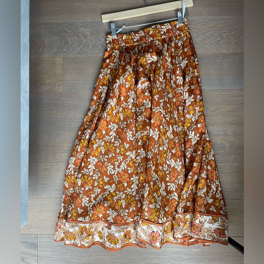 Zimmerman 100% silk maxi skirt